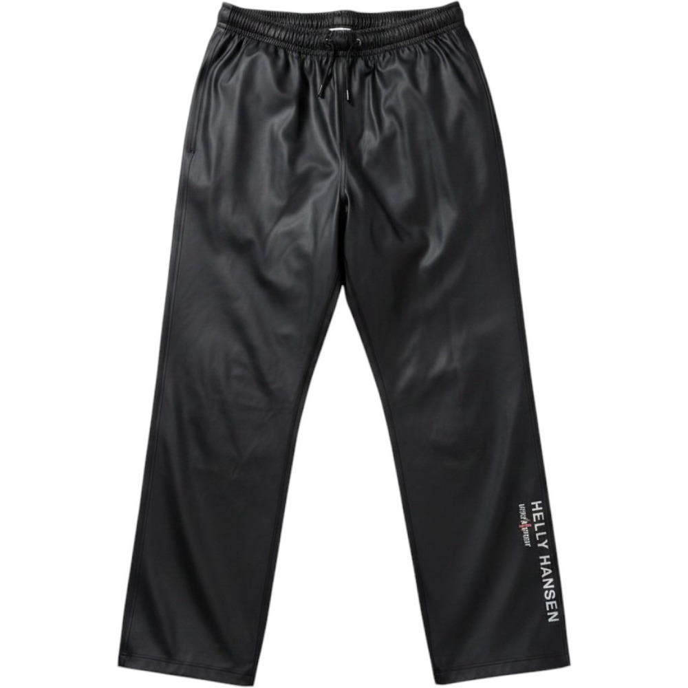 Helly Hansen Rain Pants Large Black Workwear Waterproof Drawstring Gorpcore